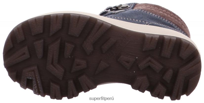 educación física Superfit niños pequeños tedd - bota con cremallera niagara combi V06L24764 botas