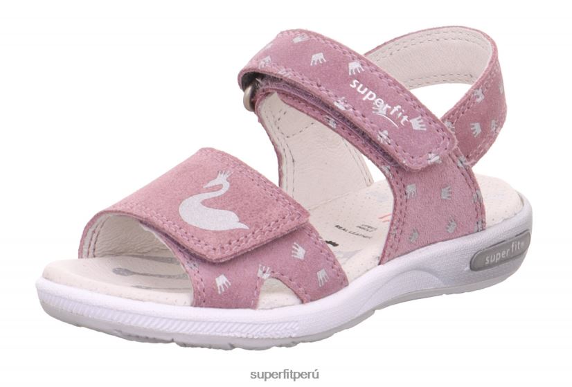 educación física Superfit niños pequeños emily - sandalia con cierre de velcro púrpura V06L24640 sandalias