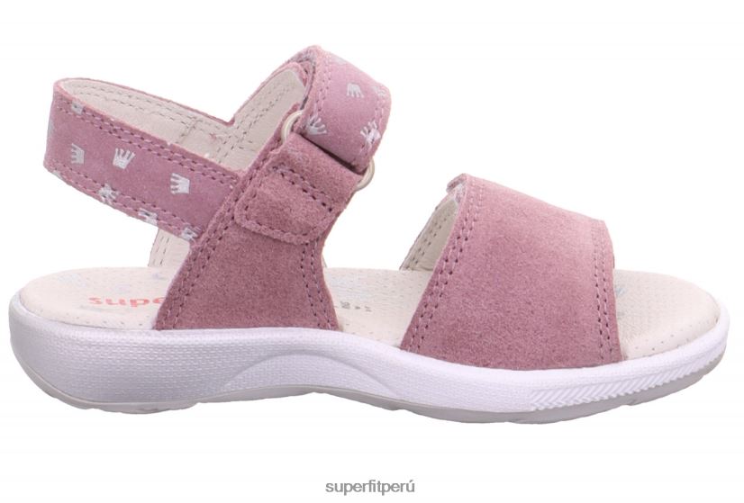 educación física Superfit niños pequeños emily - sandalia con cierre de velcro púrpura V06L24640 sandalias