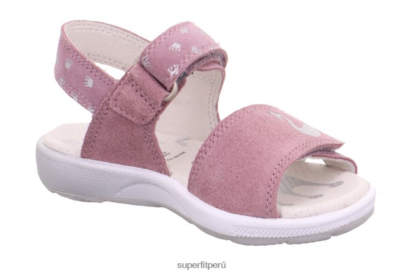 educación física Superfit niños pequeños emily - sandalia con cierre de velcro púrpura V06L24640 sandalias