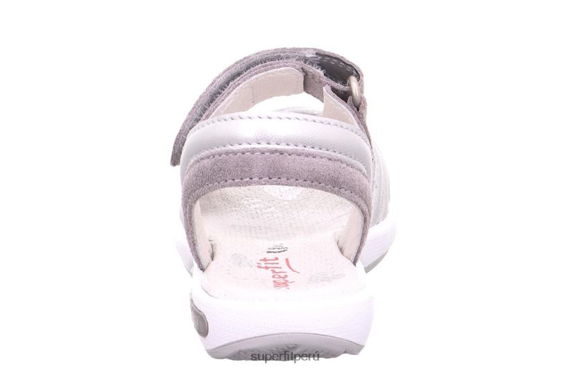 educación física Superfit niños pequeños emily - sandalia con cierre de velcro plateado/gris claro V06L24689 sandalias