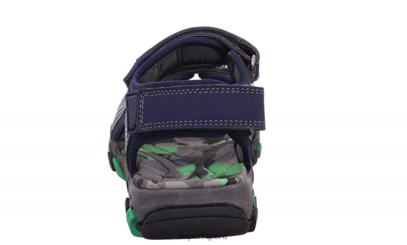 educación física Superfit niños pequeños henry - sandalia con cierre de velcro océano/combi V06L24684 sandalias