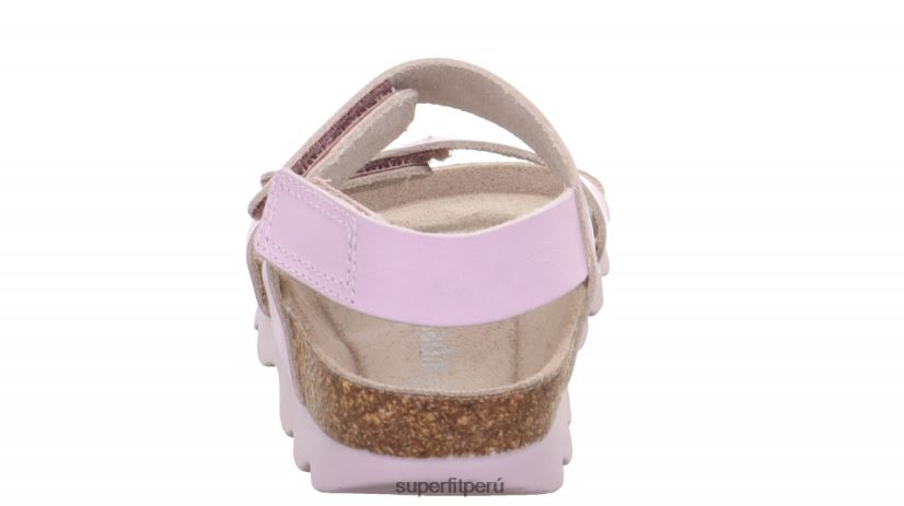 educación física Superfit niños pequeños jellies - sandalia con cierre de velcro púrpura V06L24568 sandalias