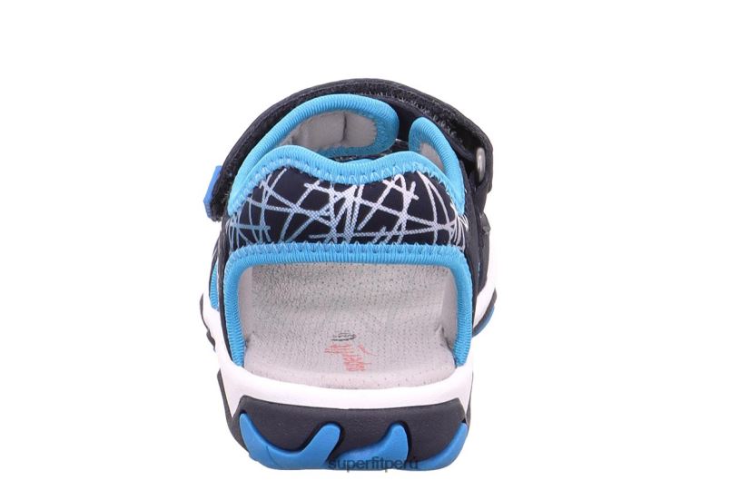 educación física Superfit niños pequeños mike 3.0 - sandalia con cierre de velcro azul V06L24639 sandalias