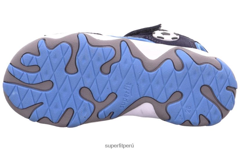 educación física Superfit niños pequeños mike 3.0 - sandalia con cierre de velcro azul/turquesa V06L24628 sandalias