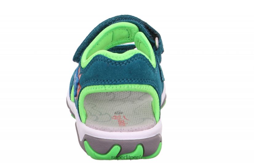 educación física Superfit niños pequeños mike 3.0 - sandalia con cierre de velcro verde/verde claro V06L24626 sandalias