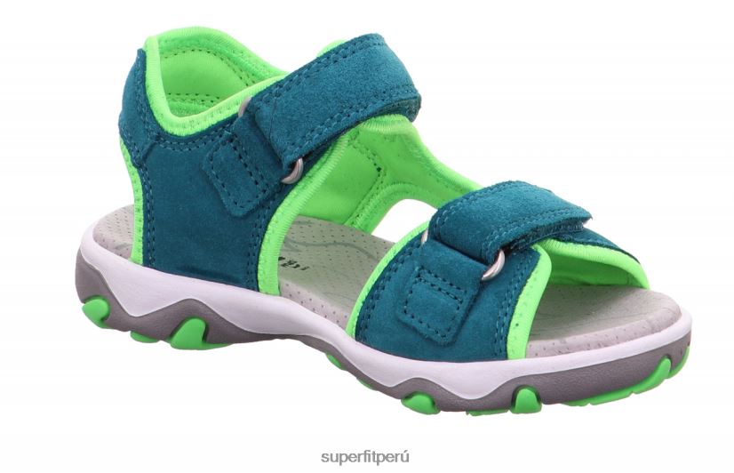 educación física Superfit niños pequeños mike 3.0 - sandalia con cierre de velcro verde/verde claro V06L24626 sandalias