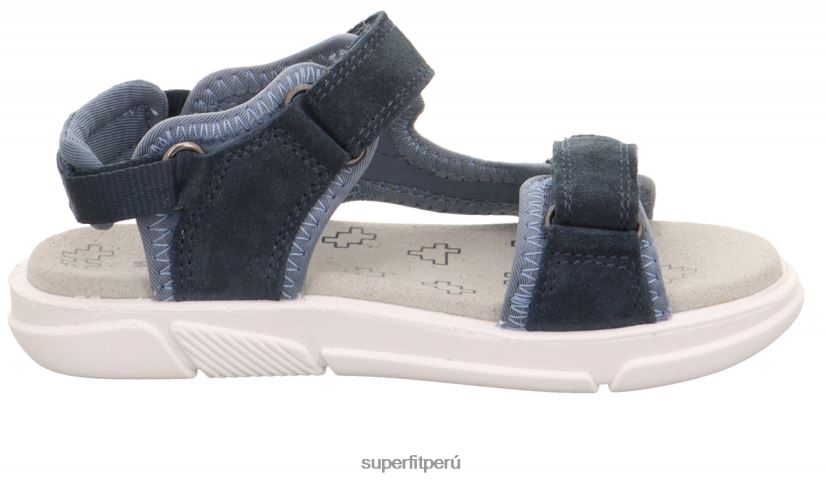 educación física Superfit niños pequeños pixie - sandalia con cierre de velcro azul V06L24629 sandalias