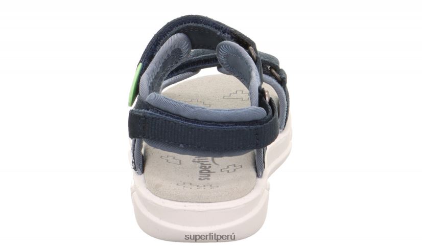educación física Superfit niños pequeños pixie - sandalia con cierre de velcro azul V06L24629 sandalias
