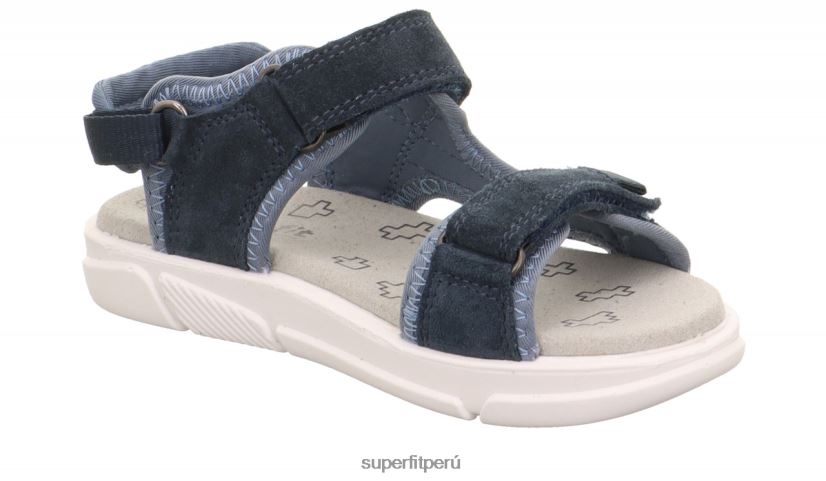educación física Superfit niños pequeños pixie - sandalia con cierre de velcro azul V06L24629 sandalias