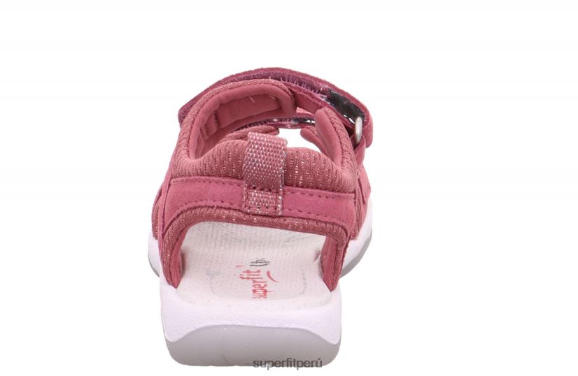 educación física Superfit niños pequeños soleado - sandalia con cierre de velcro rosa V06L24677 sandalias