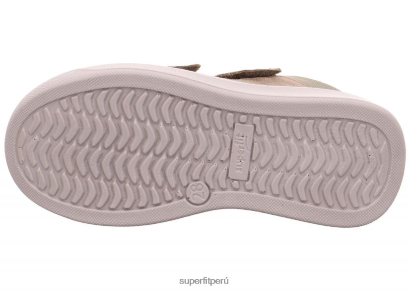 educación física Superfit niños pequeños cosmo - zapatillas altas con cierre de velcro verde V06L24846 zapatillas altas