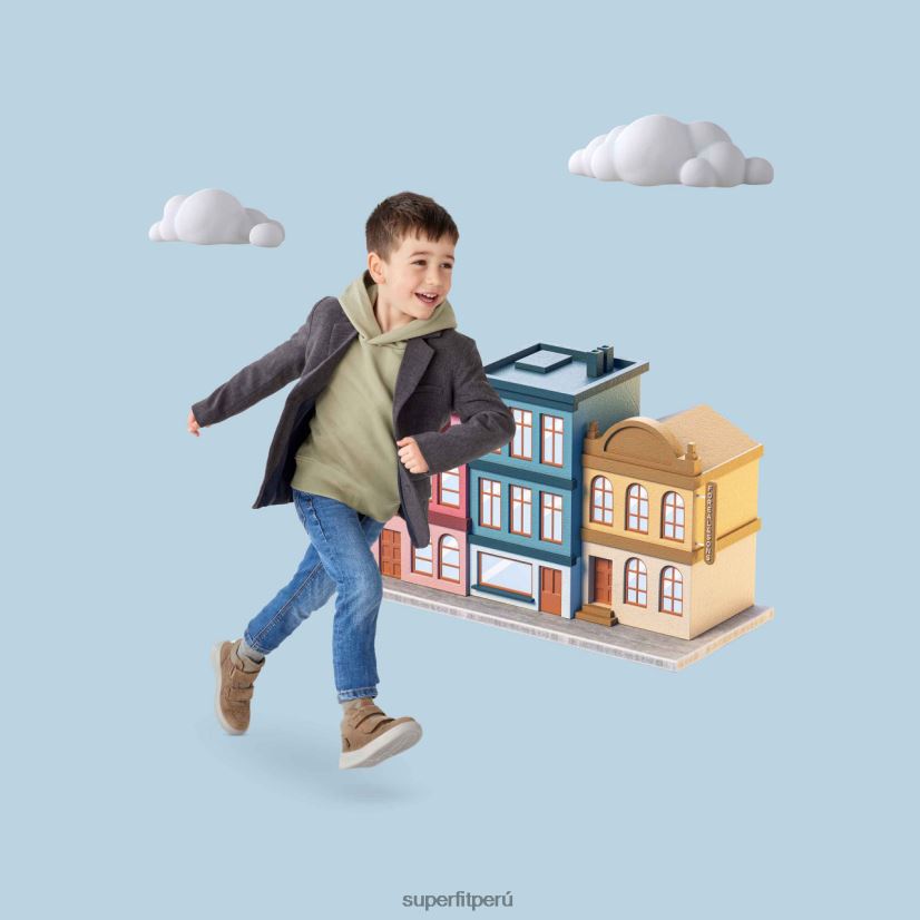 educación física Superfit niños pequeños cosmo - zapatillas altas con cierre de velcro verde V06L24846 zapatillas altas