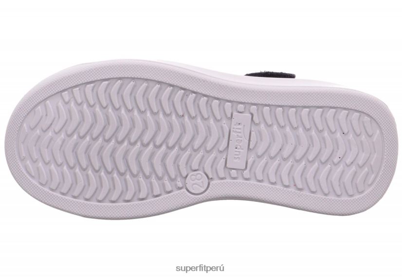 educación física Superfit niños pequeños cosmo - zapatillas altas con cremallera azul V06L24856 zapatillas altas