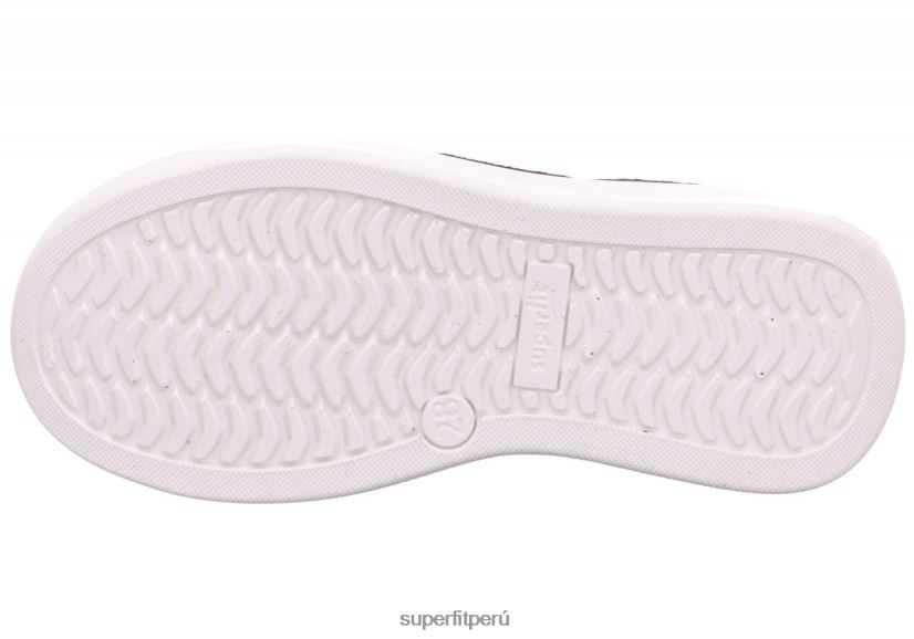 educación física Superfit niños pequeños cosmo - zapatillas altas con cremallera negro V06L24842 zapatillas altas