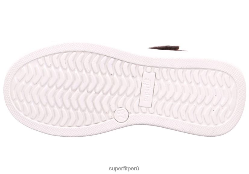educación física Superfit niños pequeños cosmo - zapatillas altas con cremallera púrpura/plata V06L24867 zapatillas altas