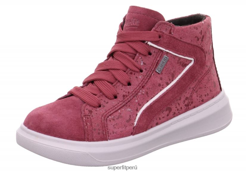 educación física Superfit niños pequeños cosmo - zapatillas altas con cremallera rosa V06L24837 zapatillas altas