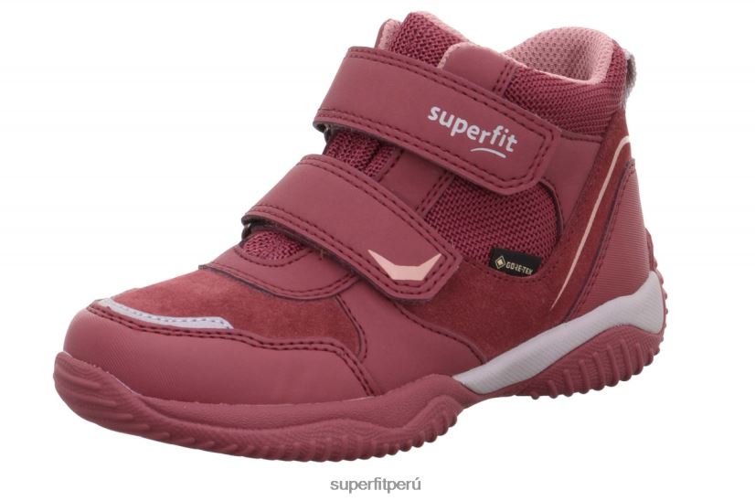 educación física Superfit niños pequeños storm - zapatillas altas con cierre de velcro rosa V06L24866 zapatillas altas