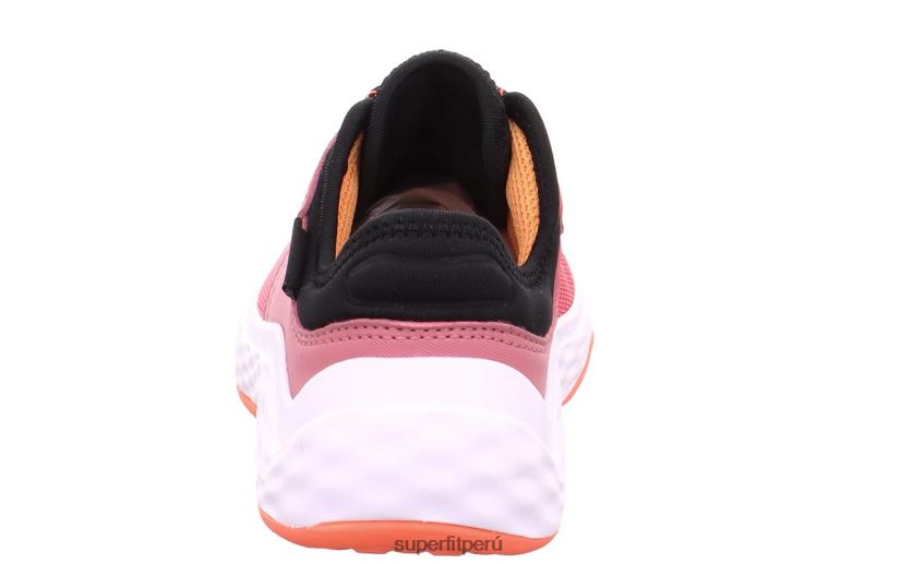 educación física Superfit niños pequeños bounce - zapatillas bajas con cierre rápido rosa/naranja V06L24785 zapatillas bajas