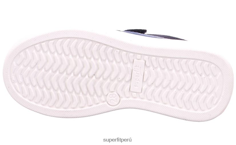 educación física Superfit niños pequeños cosmo - zapatillas bajas con cierre de velcro azul V06L24778 zapatillas bajas