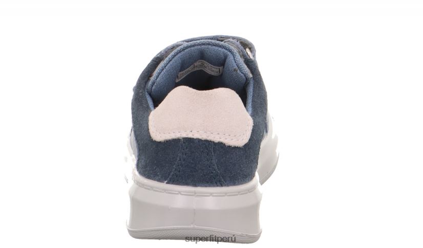 educación física Superfit niños pequeños cosmo - zapatillas bajas con cierre de velcro azul V06L24812 zapatillas bajas