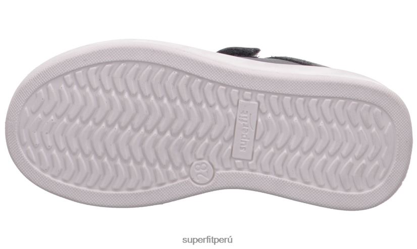 educación física Superfit niños pequeños cosmo - zapatillas bajas con cierre de velcro gris V06L24810 zapatillas bajas