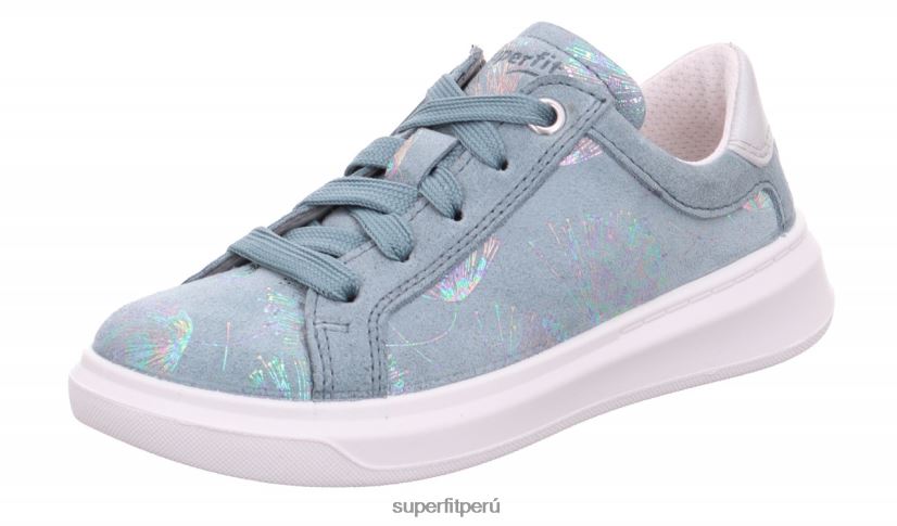 educación física Superfit niños pequeños cosmo - zapatillas bajas con cordones azul V06L24775 zapatillas bajas
