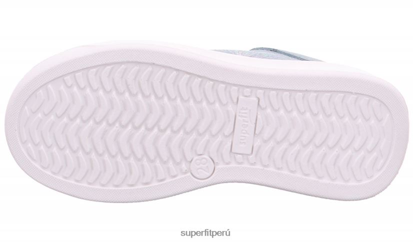 educación física Superfit niños pequeños cosmo - zapatillas bajas con cordones azul V06L24775 zapatillas bajas