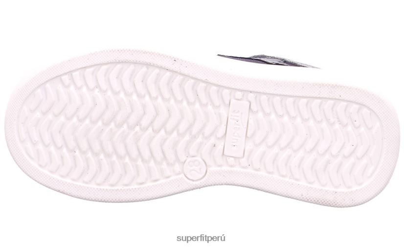 educación física Superfit niños pequeños cosmo - zapatillas bajas con cordones azul/gris claro V06L24784 zapatillas bajas