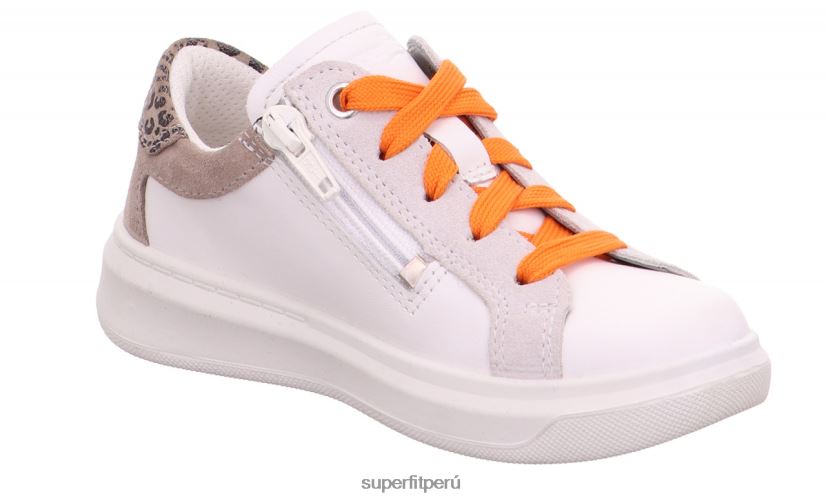 educación física Superfit niños pequeños cosmo - zapatillas bajas con cordones blanco V06L24797 zapatillas bajas