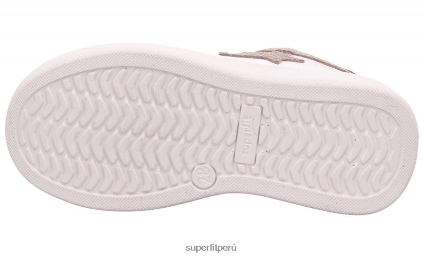 educación física Superfit niños pequeños cosmo - zapatillas bajas con cordones blanco V06L24797 zapatillas bajas