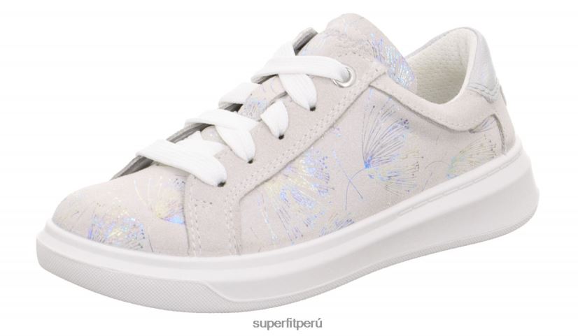 educación física Superfit niños pequeños cosmo - zapatillas bajas con cordones blanco V06L24809 zapatillas bajas