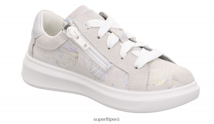 educación física Superfit niños pequeños cosmo - zapatillas bajas con cordones blanco V06L24809 zapatillas bajas