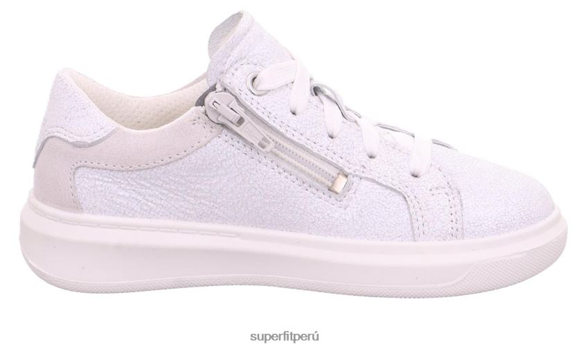educación física Superfit niños pequeños cosmo - zapatillas bajas con cordones blanco V06L24868 zapatillas bajas
