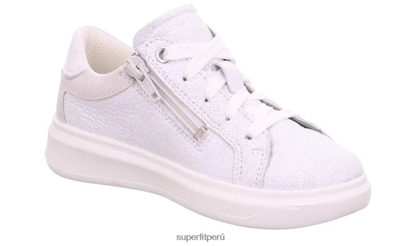 educación física Superfit niños pequeños cosmo - zapatillas bajas con cordones blanco V06L24868 zapatillas bajas