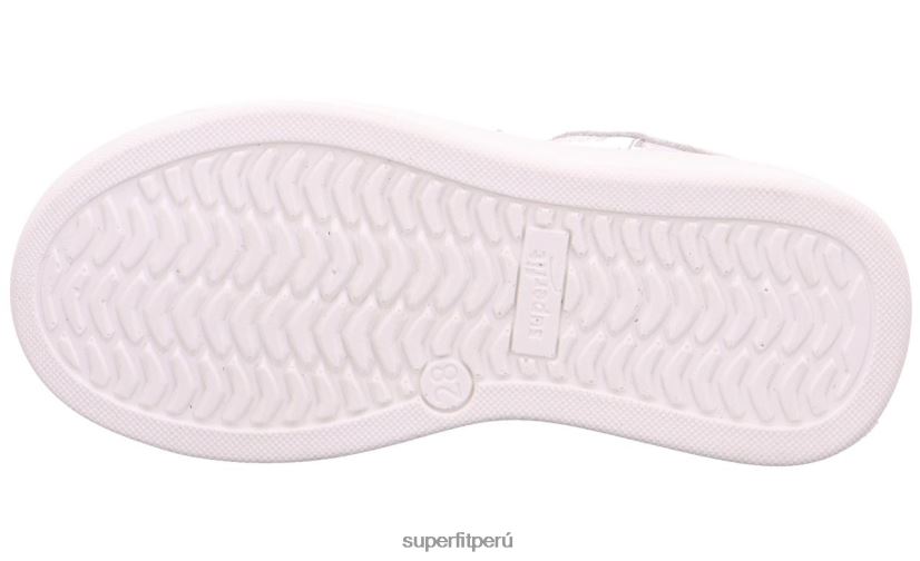 educación física Superfit niños pequeños cosmo - zapatillas bajas con cordones blanco V06L24868 zapatillas bajas