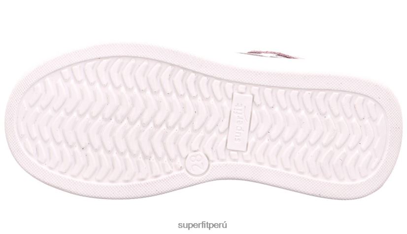 educación física Superfit niños pequeños cosmo - zapatillas bajas con cordones gris claro/rosa V06L24799 zapatillas bajas