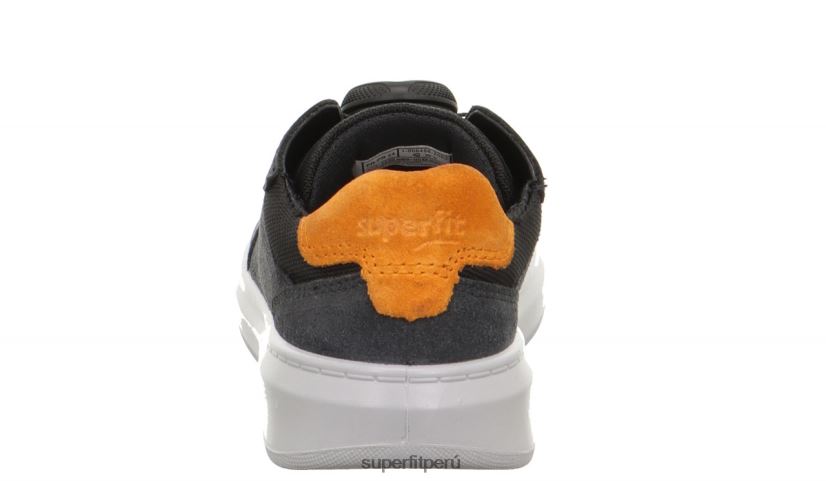 educación física Superfit niños pequeños cosmo - zapatillas bajas con sistema boa fit gris/naranja V06L24832 zapatillas bajas