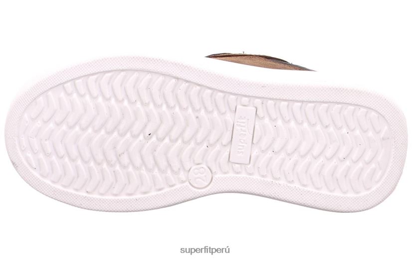 educación física Superfit niños pequeños cosmo - zapatillas bajas con sistema boa fit marrón/amarillo V06L24816 zapatillas bajas