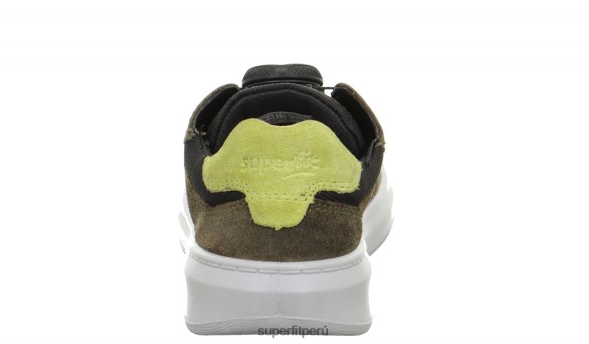 educación física Superfit niños pequeños cosmo - zapatillas bajas con sistema boa fit verde/verde claro V06L24769 zapatillas bajas