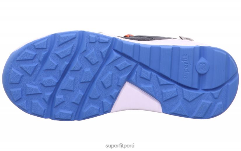 educación física Superfit niños pequeños free ride - zapatillas bajas con cierre rápido azul/azul claro V06L24885 zapatillas bajas