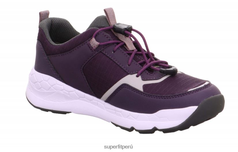 educación física Superfit niños pequeños free ride - zapatillas bajas con cierre rápido púrpura V06L24906 zapatillas bajas
