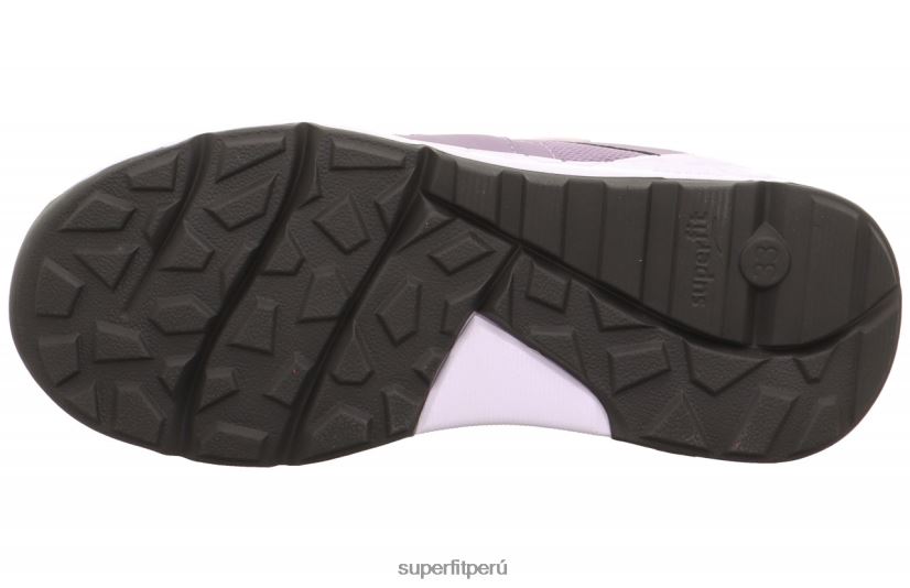 educación física Superfit niños pequeños free ride - zapatillas bajas con cordones púrpura V06L24892 zapatillas bajas