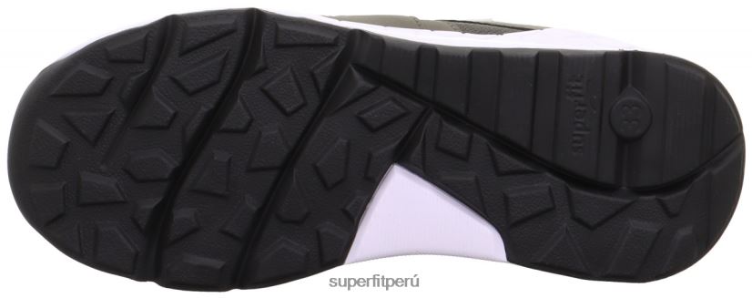 educación física Superfit niños pequeños free ride - zapatillas bajas con cordones verde/verde claro V06L24899 zapatillas bajas