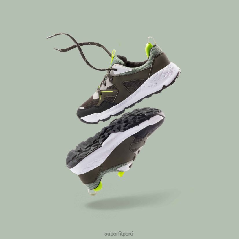 educación física Superfit niños pequeños free ride - zapatillas bajas con cordones verde/verde claro V06L24899 zapatillas bajas