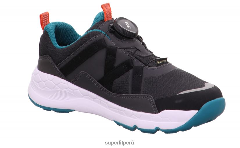 educación física Superfit niños pequeños free ride - zapatillas bajas con sistema boa fit Verde gris V06L24883 zapatillas bajas