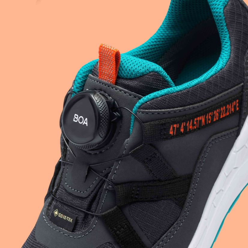 educación física Superfit niños pequeños free ride - zapatillas bajas con sistema boa fit Verde gris V06L24883 zapatillas bajas