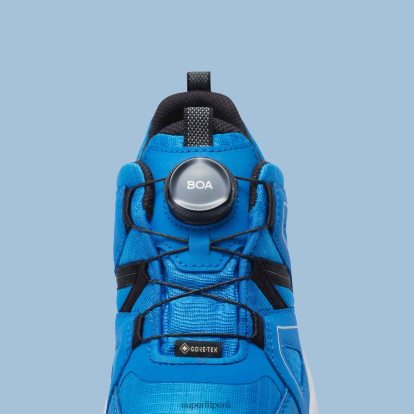 educación física Superfit niños pequeños free ride - zapatillas bajas con sistema boa fit azul negro V06L24884 zapatillas bajas