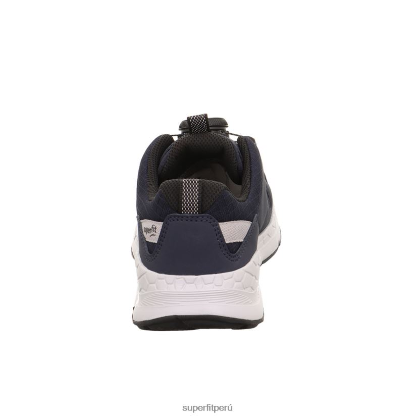 educación física Superfit niños pequeños free ride - zapatillas bajas con sistema boa fit azul negro V06L24893 zapatillas bajas