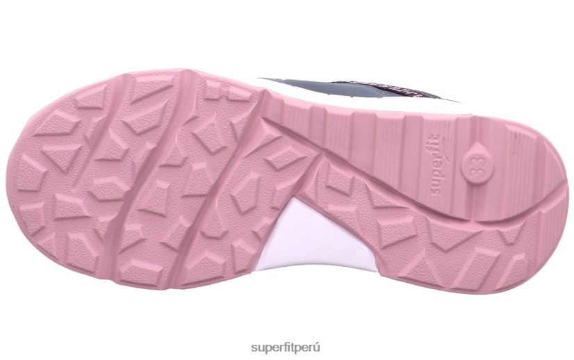 educación física Superfit niños pequeños free ride - zapatillas bajas con sistema boa fit azul rosado V06L24900 zapatillas bajas